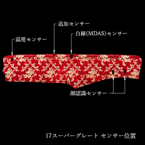 17スーパーグレート　金華山バレンタインキタワキ製 ダッシュマット バレンタイン FUSO 17スーパーグレート
