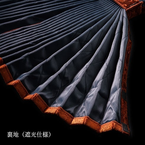 金華山　モンブランレッド仮眠カーテン トラック 雅 仮眠カーテン 金華山 モンブランローズ プリーツ